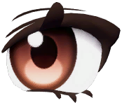 Sparkling Upturned Eyes