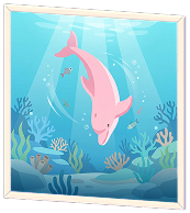 Puzzle (Dolphins at Play)