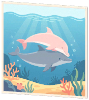 Playful Dolphins Puzzle