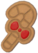 Gingerbread Candy Cane