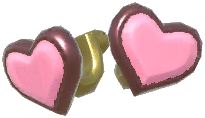 Heart Ear Studs