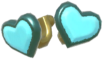 Heart Ear Studs