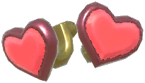 Heart Ear Studs