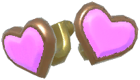 Heart Ear Studs