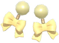 Bow Drop Earrings