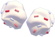 Piped Frosting Ear Studs