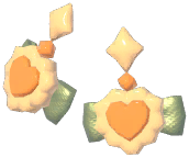 Heart Gem Earrings