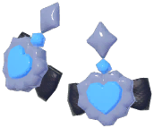 Heart Gem Earrings