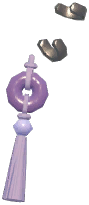 Jade Donut One-Sided Earring