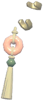 Jade Donut One-Sided Earring