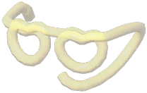 Heart Straw Glasses