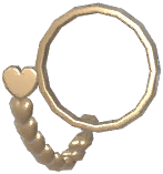 Heart Chain Monocle