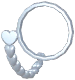 Heart Chain Monocle