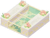 Heartbond Floral Glass Floor