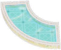 Heartbond Glass Curved Pool