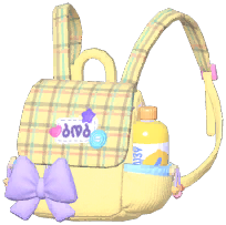 Casual Backpack w/ Bow