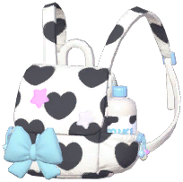 Casual Backpack w/ Bow