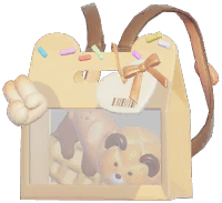 Stuffed Bear Bread Backpack