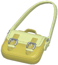 Color-Blocked Messenger Bag