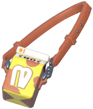 Chocolate Milk Box Bag