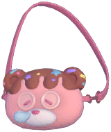 Donut Bear Crossbody Bag