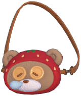 Strawberry Bear Crossbody Bag
