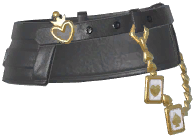 Duke Leather Buckle Waist Bag
