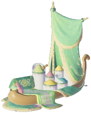 Gold Sand Silk Canopy Spice Boat