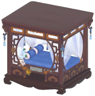 Huayun Butterfly Double Bed