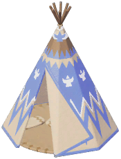 Simple Linen Tent