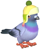 Green Hat Stock Dove