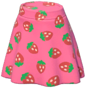 Strawberry Mini Skirt