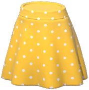 Polka Dot Mini Skirt