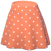 Polka Dot Mini Skirt