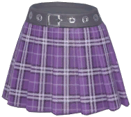 Punk Plaid Pleated Skirt