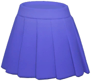 Monocolor Pleated Skirt