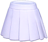 Monocolor Pleated Skirt
