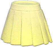 Monocolor Pleated Skirt