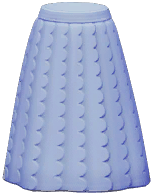Fish Scale Long Skirt