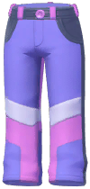 Color-Blocked Pop Pants