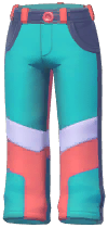 Color-Blocked Pop Pants