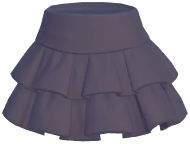 Tiered Ruffle Mini Skirt