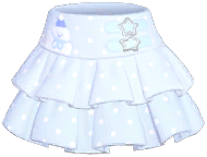 Snowman Polka Dot Tiered Skirt