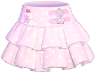 Snowman Polka Dot Tiered Skirt