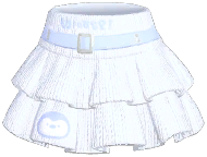 Penguin Tiered Knitted Skirt
