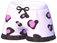 Bow Ruffle Pajama Shorts