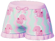 Seahorse Ruffle Pajama Pants