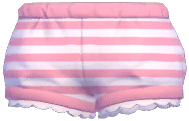 Bunny Striped Shorts
