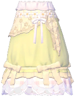 Petal Muse Tulle Overlay Skirt