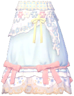 Petal Muse Tulle Overlay Skirt